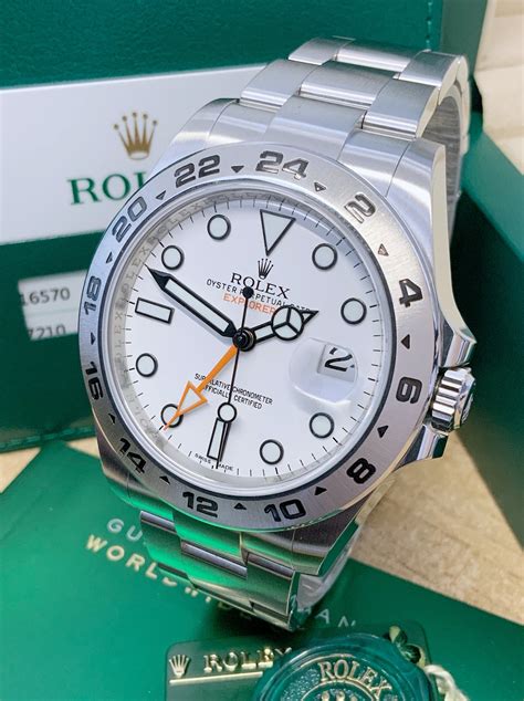 ' rolex explorer ii watch|rolex explorer 2 white dial.